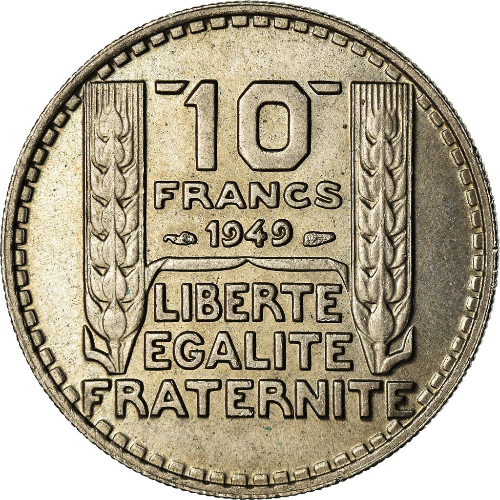 Monnaie, France, Turin, 10 Francs, 1949, Paris, SUP, Copper-nickel, KM:909.1