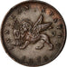 Coin, IONIAN ISLANDS, Lepton, 1835, EF(40-45), Copper, KM:34