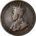 Coin, Mauritius, George V, 2 Cents, 1911, VF(20-25), Bronze, KM:13