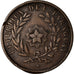Munten, Paraguay, Centesimo, 1870, FR+, Koper, KM:2