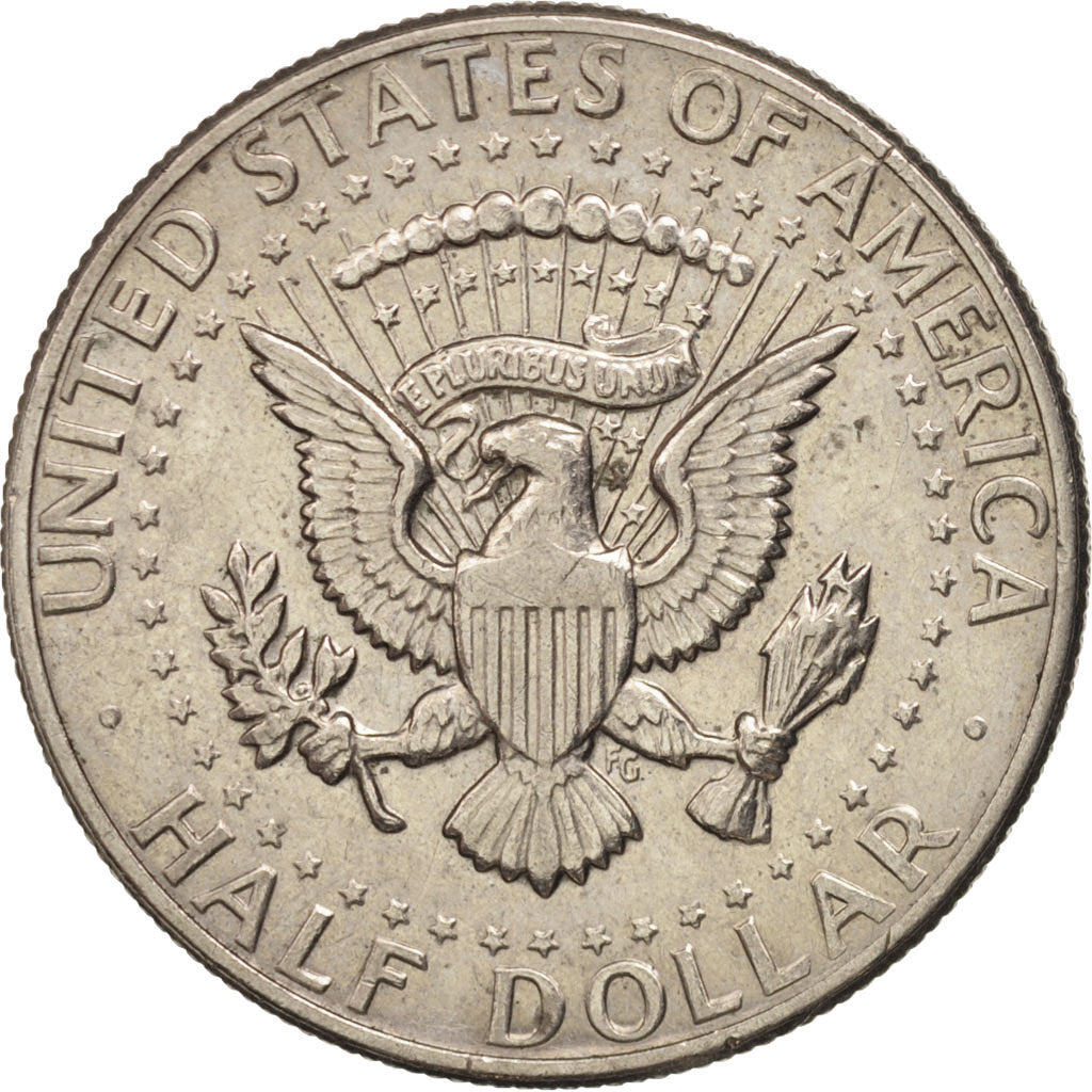 United States,Kennedy Half Dollar,1971, U.S.Mint,Philadelphia, AU(50-53),KM 202b