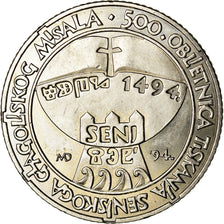 Coin, Croatia, 5 Kuna, 1994, AU(55-58), Copper-nickel, KM:24