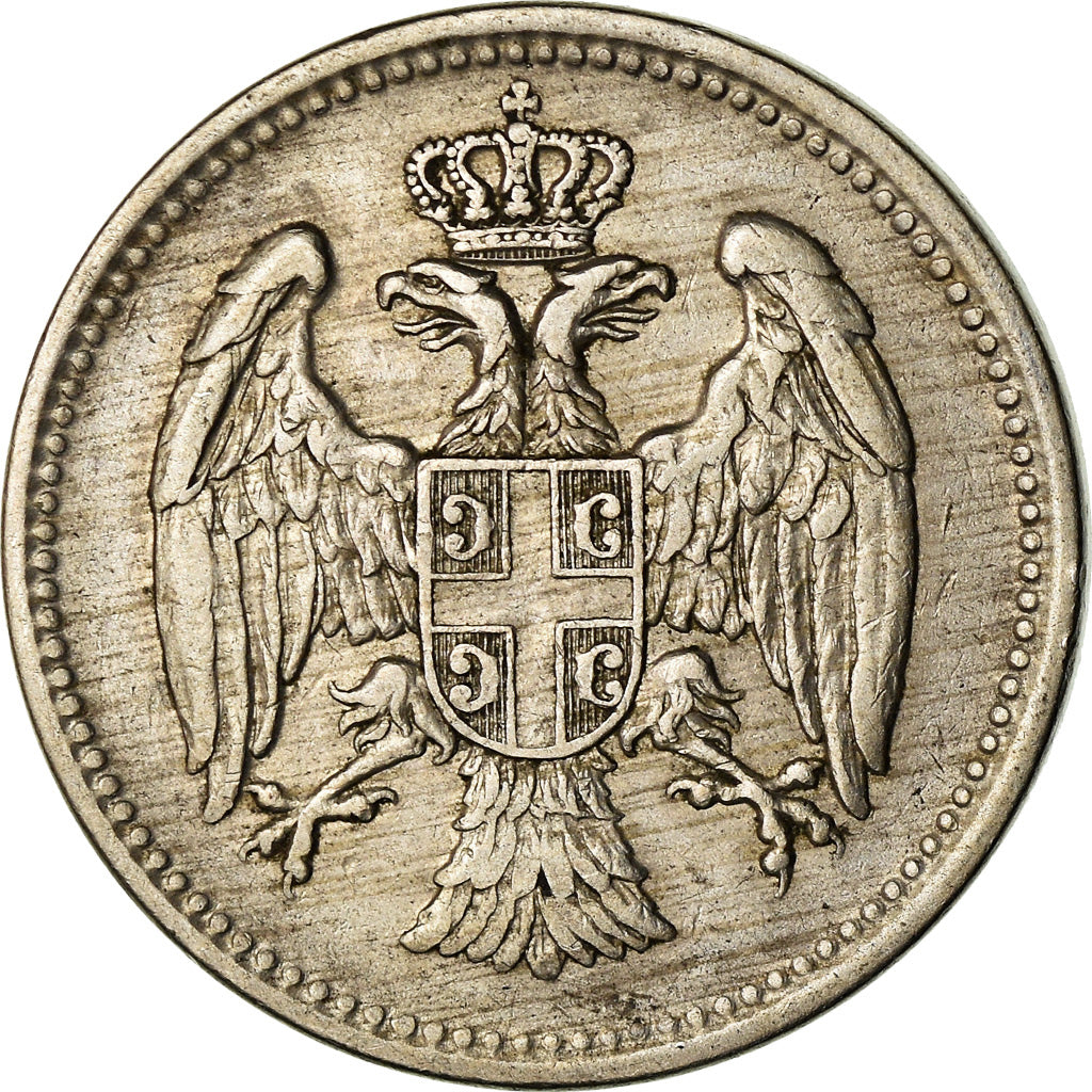 Monnaie, Serbie, Milan I, 20 Para, 1912, TTB, Copper-nickel, KM:20