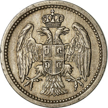 Coin, Serbia, Milan I, 10 Para, 1912, EF(40-45), Copper-nickel, KM:19