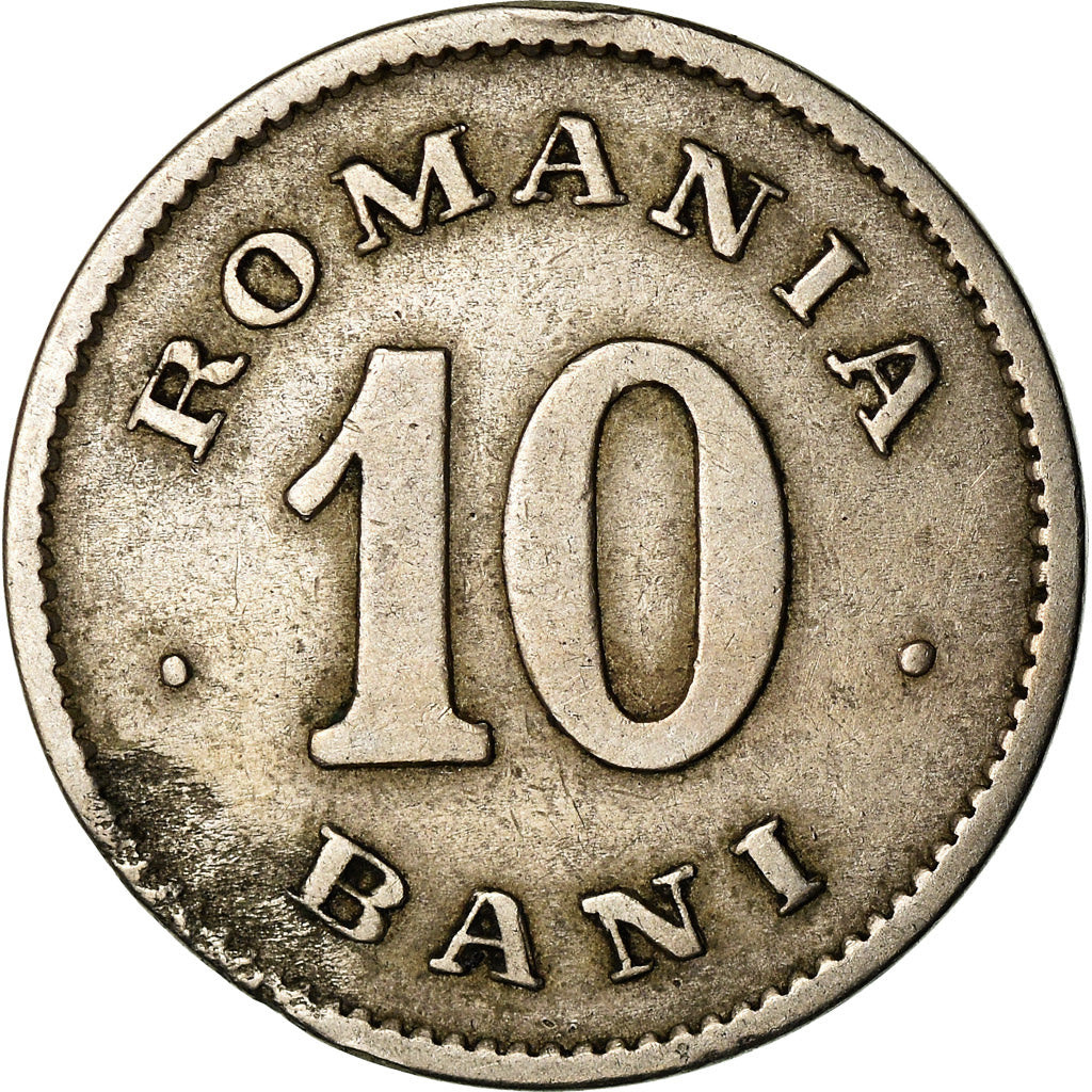 Coin, Romania, Carol I, 10 Bani, 1900, VF(30-35), Copper-nickel, KM:29