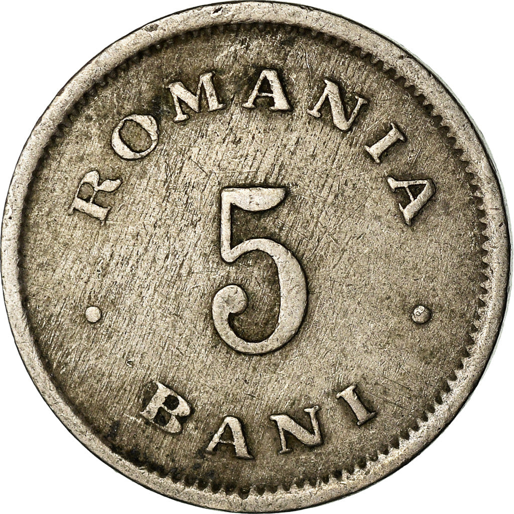 Monnaie, Roumanie, Carol I, 5 Bani, 1900, TB+, Copper-nickel, KM:28