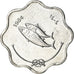 Coin, MALDIVE ISLANDS, 5 Laari, 1984/AH1404, AU(55-58), Aluminum, KM:69