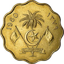 Coin, MALDIVE ISLANDS, Muhammad Farid Didi, 10 Laari, 1960/AH1379, EF(40-45)