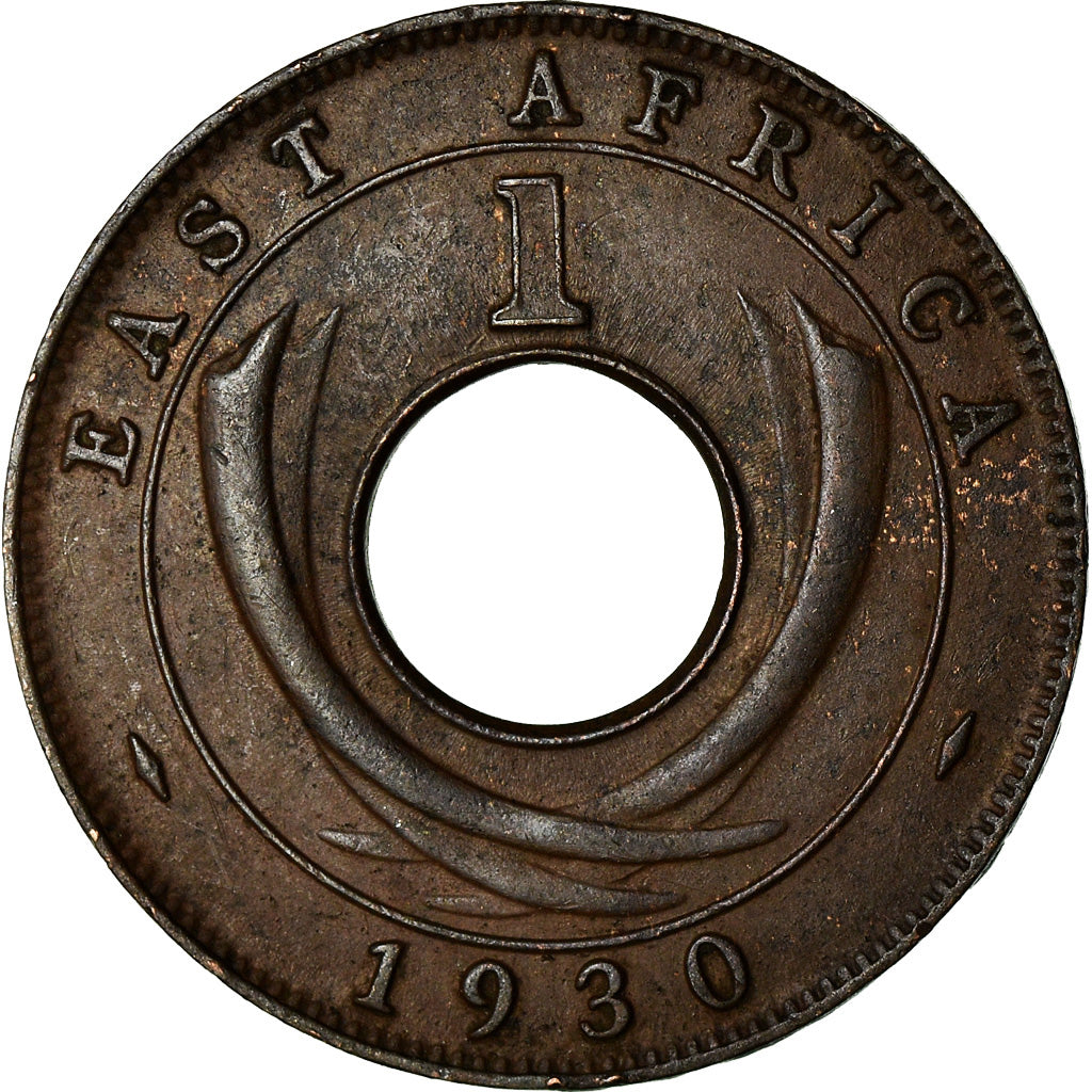 Coin, EAST AFRICA, George V, Cent, 1930, EF(40-45), Bronze, KM:22