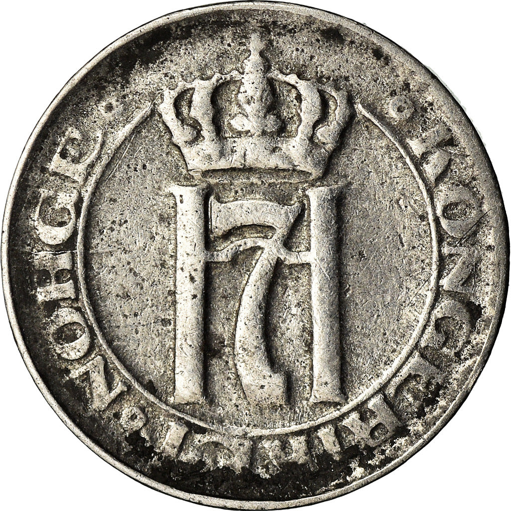 Coin, Norway, Haakon VII, Ore, 1921, VF(30-35), Iron, KM:367a