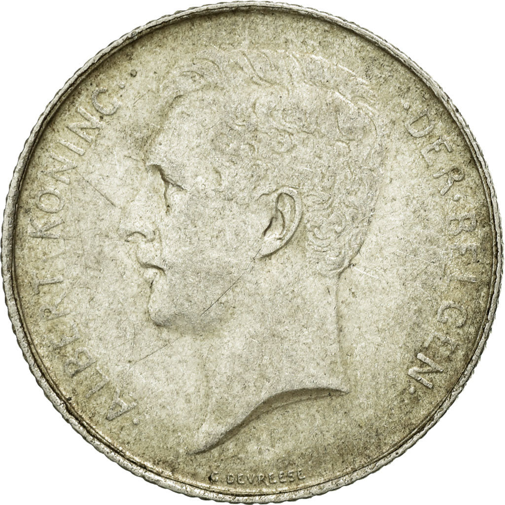 Coin, Belgium, Franc, 1913, VF(30-35), Silver, KM:73.1