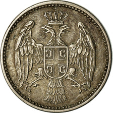 Coin, Serbia, Milan I, 5 Para, 1912, VF(30-35), Copper-nickel, KM:18
