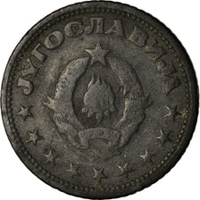 Coin, Yugoslavia, Dinar, 1945, EF(40-45), Zinc, KM:26