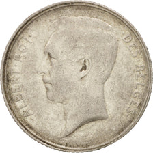 Belgio, Franc, 1910, MB+, Argento, KM:72
