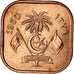 Coin, MALDIVE ISLANDS, Muhammad Farid Didi, 2 Laari, 1960/AH1379, EF(40-45)