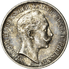 Münze, Deutsch Staaten, PRUSSIA, Wilhelm II, 2 Mark, 1905, Berlin, VZ, Silber