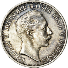 Coin, German States, PRUSSIA, Wilhelm II, 2 Mark, 1905, Berlin, AU(55-58)