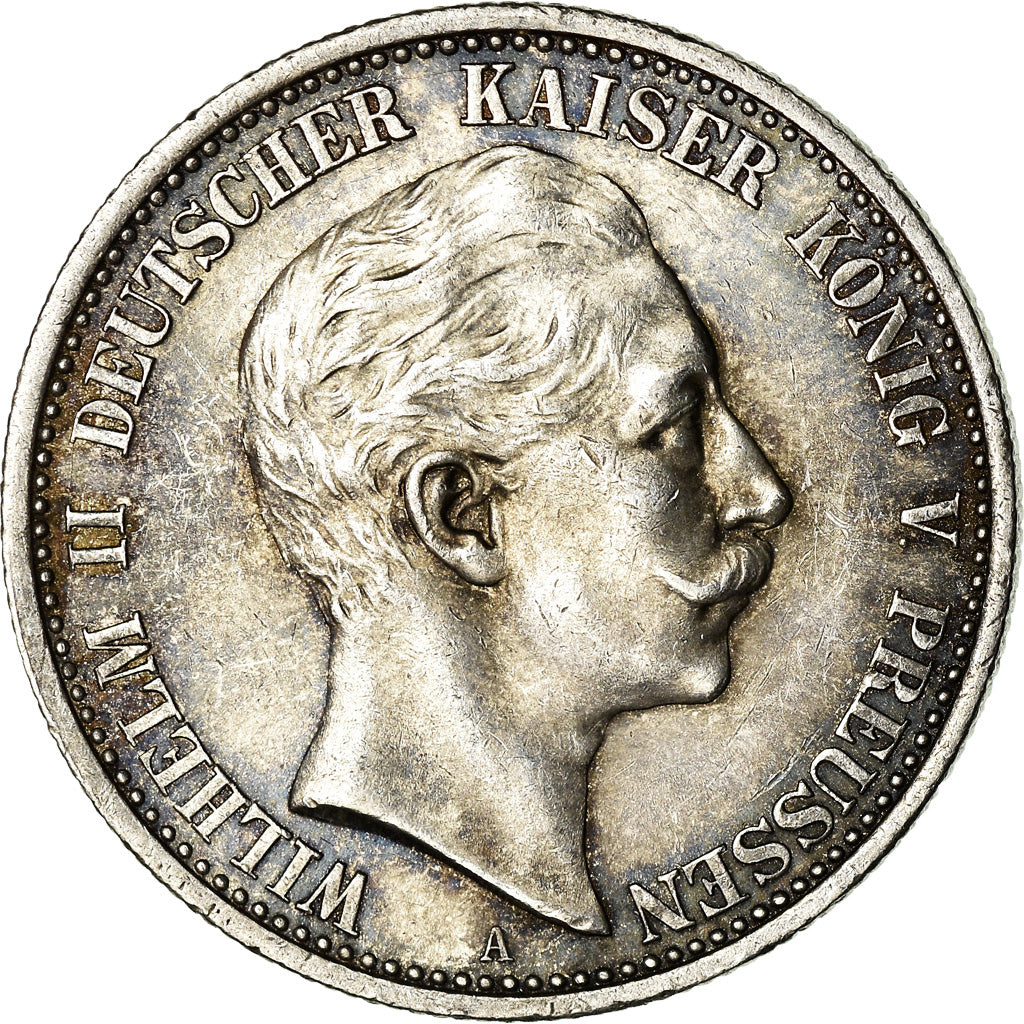 Monnaie, Etats allemands, PRUSSIA, Wilhelm II, 2 Mark, 1905, Berlin, SUP