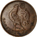 Coin, Cameroon, Franc, 1943, Pretoria, AU(55-58), Bronze, KM:5