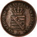 Coin, German States, SAXE-MEININGEN, Bernhard II, 2 Pfennig, 1862, EF(40-45)