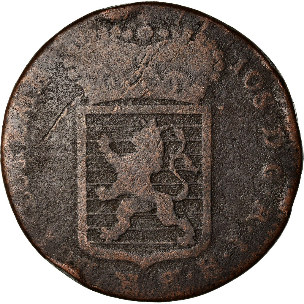 Moneta, Lussemburgo, Joseph II, Sol, 1786, Brussels, B+, Rame, KM:11
