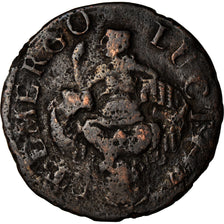 Coin, Netherlands, ZEELAND, Duit, 1689, VF(20-25), Copper, KM:55