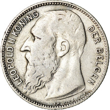 Coin, Belgium, Franc, 1909, VF(30-35), Silver, KM:57.1