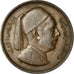 Moneda, Libia, Idris I, 5 Milliemes, 1952, MBC, Bronce, KM:3