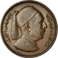 Münze, Libya, Idris I, 5 Milliemes, 1952, SS, Bronze, KM:3
