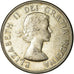 Monnaie, Canada, Elizabeth II, 50 Cents, 1959, Royal Canadian Mint, Ottawa, TTB