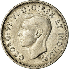 Monnaie, Canada, George VI, 5 Cents, 1940, Royal Canadian Mint, Ottawa, TB+