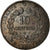 Monnaie, France, Cérès, 10 Centimes, 1882, Paris, TTB+, Bronze, Gadoury:265a