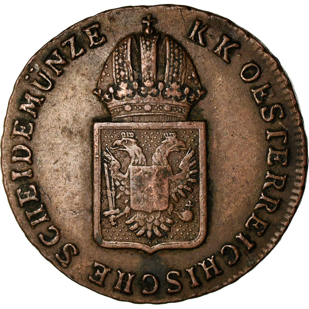 Coin, Austria, Franz II (I), 1/2 Kreuzer, 1816, VF(30-35), Copper, KM:2110