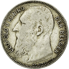 Coin, Belgium, Franc, 1909, VF(30-35), Silver, KM:57.1