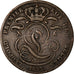 Moneta, Belgio, Leopold I, 5 Centimes, 1852, MB+, Rame, KM:5.1