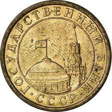 Monnaie, Russie, 10 Kopeks, 1991, Saint-Petersburg, TB+, Copper-Nickel-Zinc