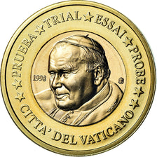 Vatican, Euro, 1998, unofficial private coin, MS(63), Bi-Metallic