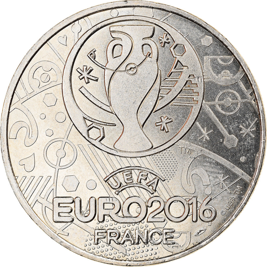 Frankreich, Jeton, Football, Pologne, Euro, Sports & leisure, 2016, UNZ+