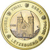Luxembourg, Euro, 1998, unofficial private coin, MS(63), Bi-Metallic