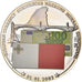 Malte, Médaille, Drapeau européen - Billet de 100 euro, Arts & Culture, 2002