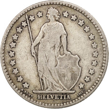 Switzerland, Franc, 1894, Paris, VF(30-35), Silver, KM:24