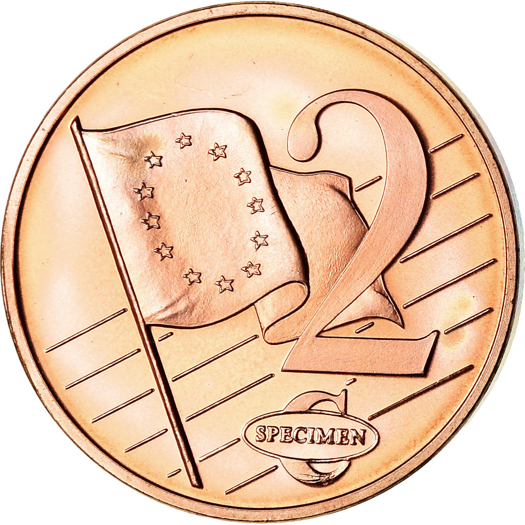 Suecia, 2 Euro Cent, 2003, unofficial private coin, SC, Cobre chapado en acero