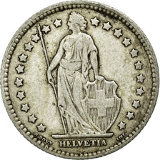 Coin, Switzerland, Franc, 1911, Bern, VF(30-35), Silver, KM:24