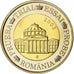 Romania, 2 Euro, 2003, unofficial private coin, MS(63), Bi-Metallic