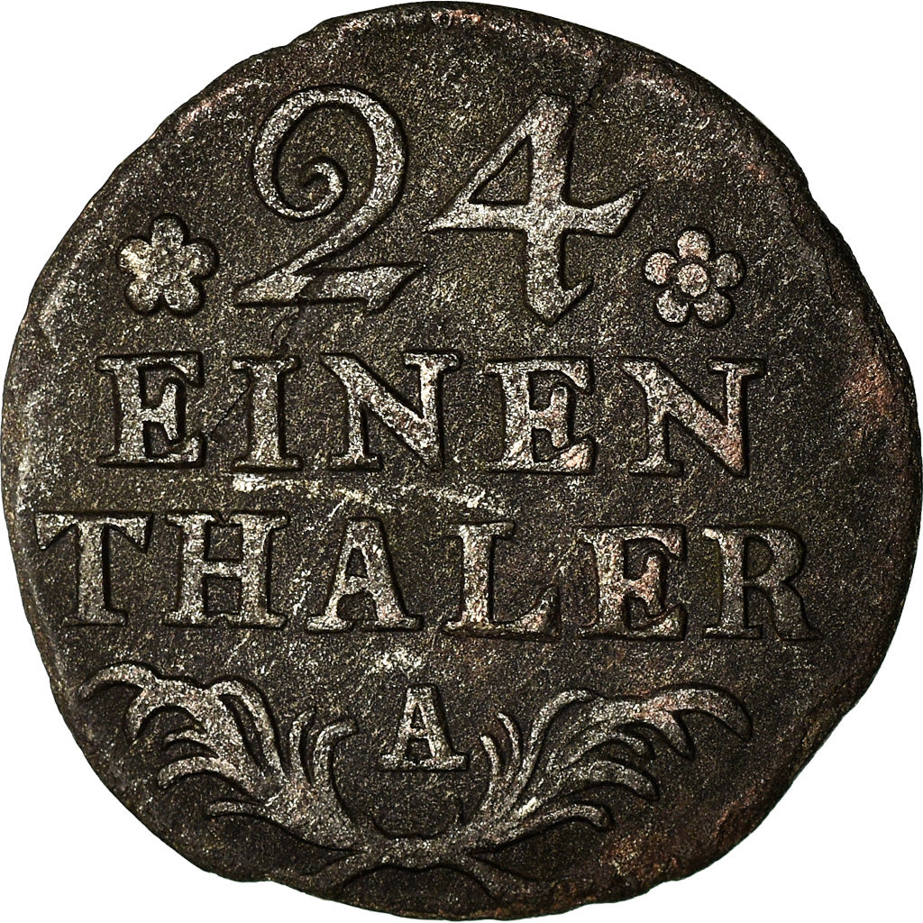 Coin, German States, PRUSSIA, Friedrich II, 1/24 Thaler, 1782, Berlin