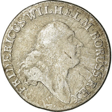 Moneta, Stati tedeschi, PRUSSIA, Friedrich Wilhelm II, 4 Groschen, 1797, MB