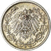 Coin, GERMANY - EMPIRE, 1/2 Mark, 1906, Karlsruhe, EF(40-45), Silver, KM:17