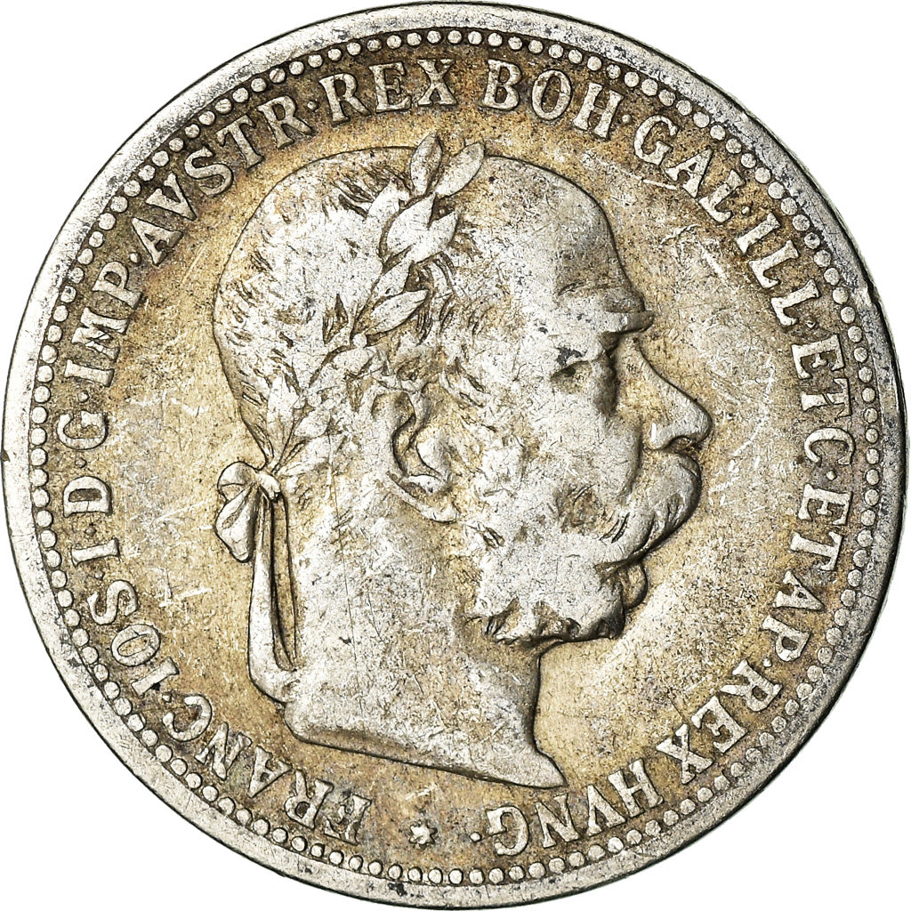 Monnaie, Autriche, Franz Joseph I, Corona, 1898, TB, Argent, KM:2804