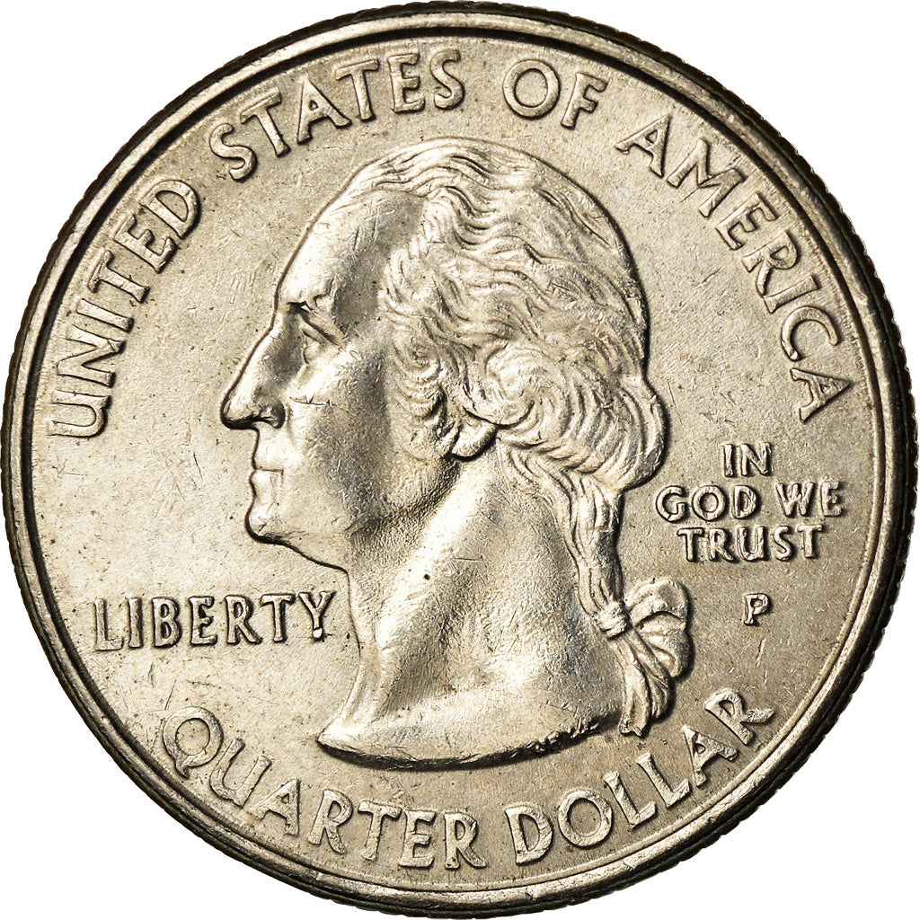 Moneda, Estados Unidos, Tennessee, Quarter, 2002, U.S. Mint, Philadelphia, MBC