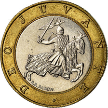 Coin, Monaco, Rainier III, 10 Francs, 1993, EF(40-45), Bi-Metallic, KM:163